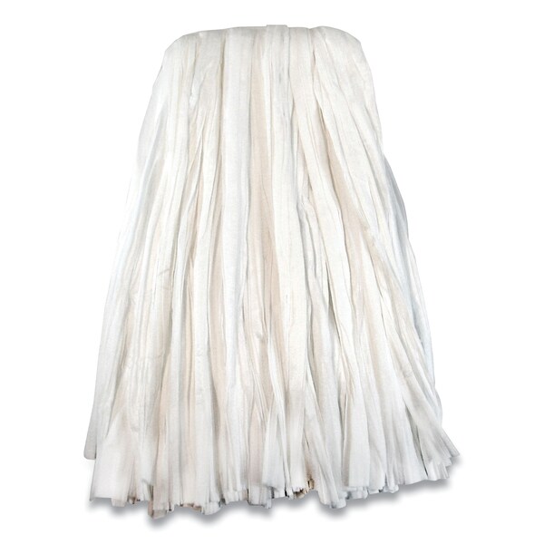 O'Dell Edge Non-Woven Wet Mop Head, Rayon, #16, 1.5" Headband, White BW816